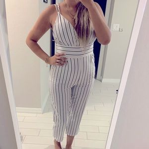 Women’s Zip Back Straight Leg Cami Jumpsuit